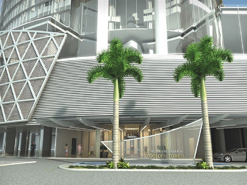 Hotel Las Americas Golden Tower Panama Zewnętrze zdjęcie The main entrance of the hotel