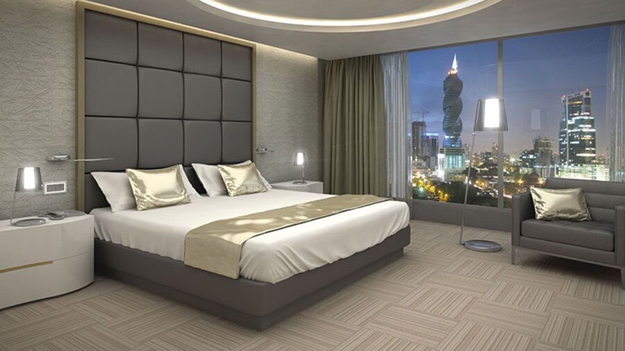 Hotel Las Americas Golden Tower Panama Zewnętrze zdjęcie A bedroom